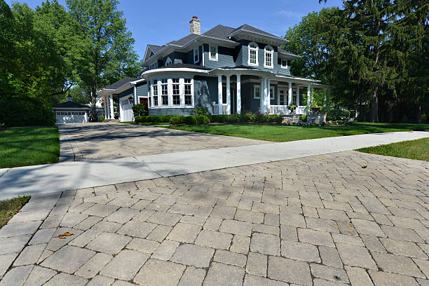 Permeable Paver Driveway in Rossmoor, NJ